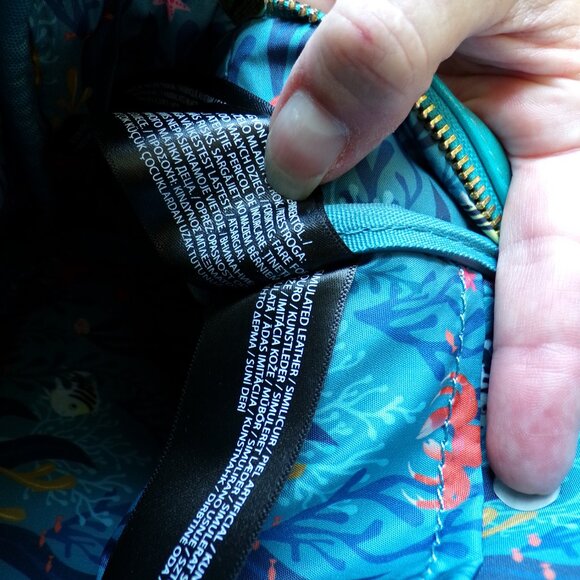 Loungefly Disney Little Mermaid Live Action Mini Backpack - Picture 12 of 12